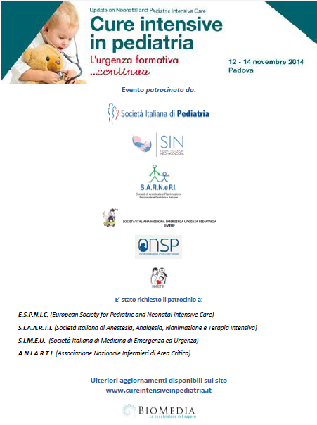 Cure intensive in pediatria - L'urgenza formativa continua ... 