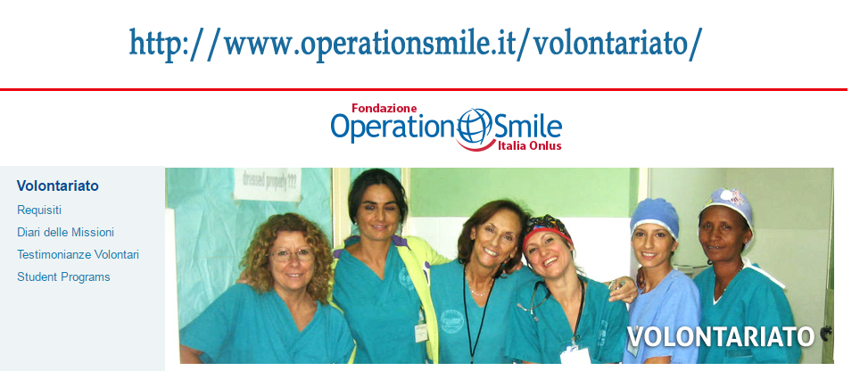http://www.operationsmile.it/volontariato/ 