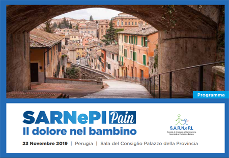 SARNEPI PAIN <br> PERUGIA 23 NOVEMBRE 2019